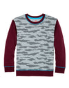 Hanes Boys Camo Fleece Colorblock Sweatshirt