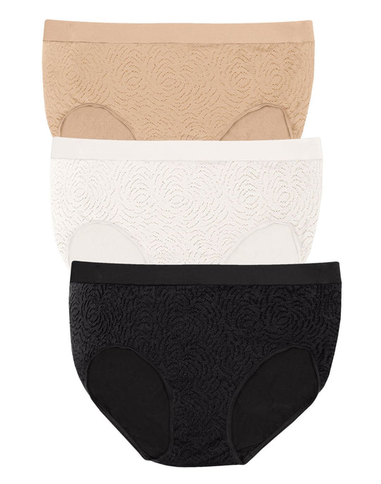 Bali Womens Comfort Revolution 3-Pack Briefs