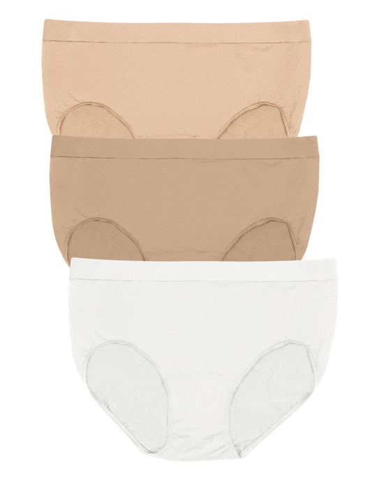 Bali Womens Comfort Revolution 3-Pack Briefs