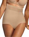 Maidenform Womens Firm Foundations Stay Put High Waist Brief