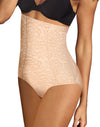 Maidenform Womens Sexy Lace Firm Control Hi Waist Brief