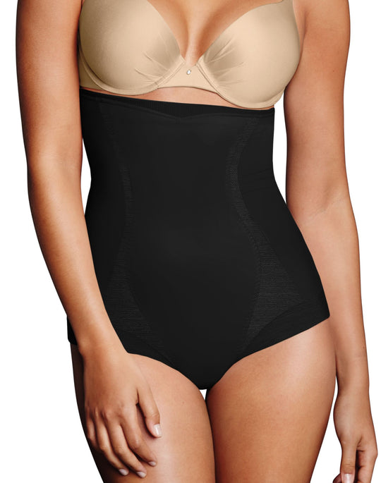 Maidenform Womens Firm Foundations Hi-Waist Brief