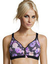 Maidenform Womens Sport Secure Zip Front Underwire Racerback Bra