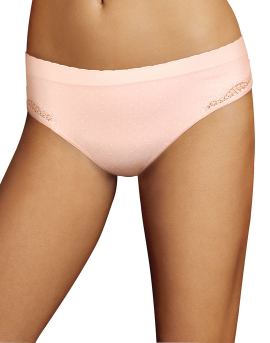 Maidenform Womens Comfort Devotion Mesh and Lace Tanga