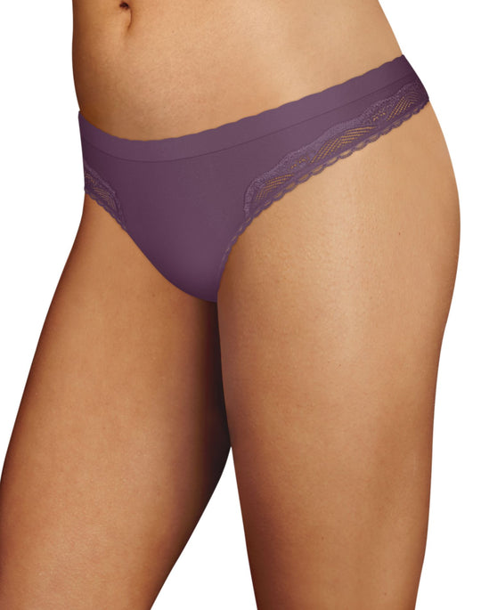 Maidenform Womens Casual Comfort Seamless Thong