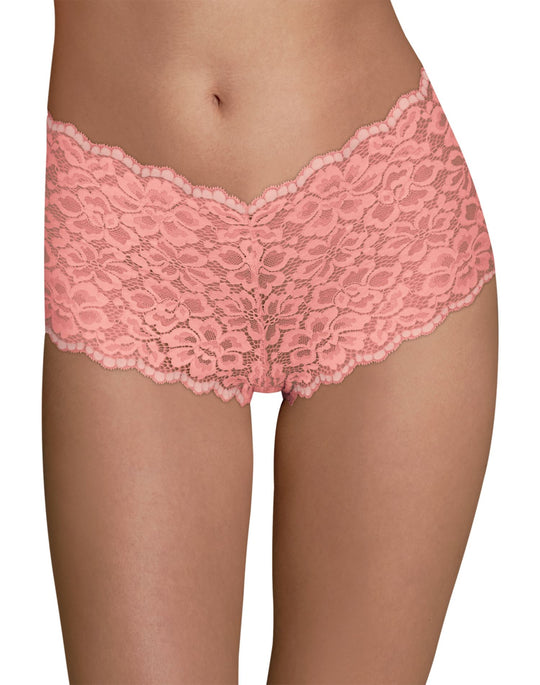 Maidenform Womens Sexy Must Haves Lace Cheeky Boyshort