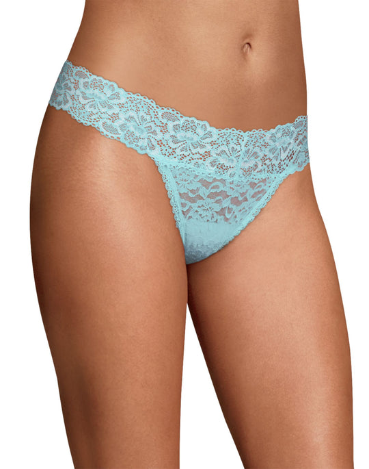 Maidenform Womens Sexy Must Haves Lace Thong