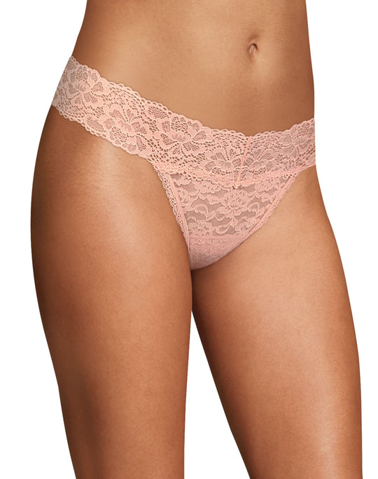 Maidenform Womens Sexy Must Haves Lace Thong