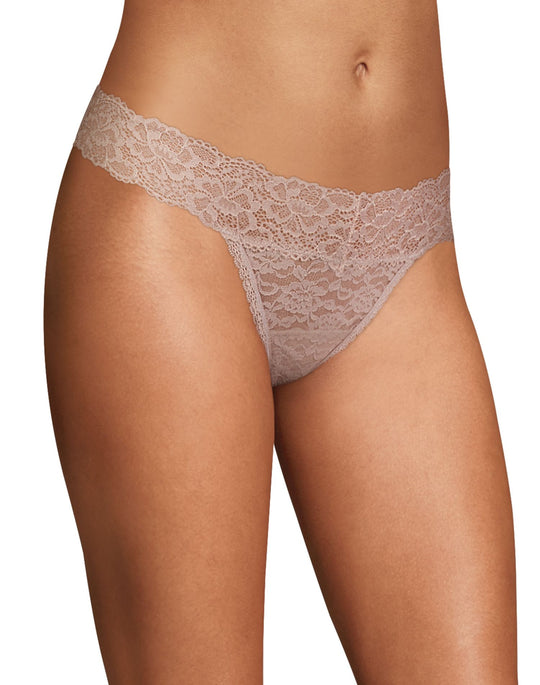 Maidenform Womens Sexy Must Haves Lace Thong