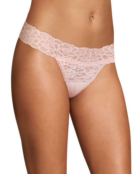 Maidenform Womens Sexy Must Haves Lace Thong