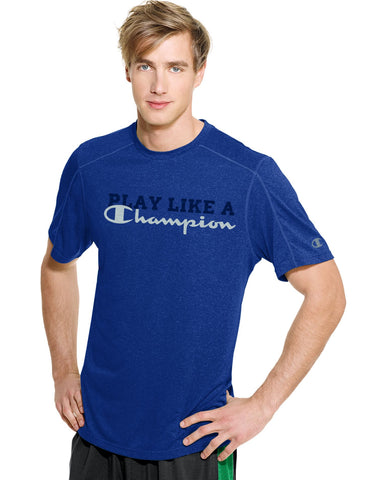 Champion Men`s PowerTrain Short Sleeve Graphic Tee
