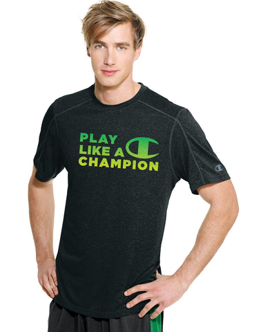 Champion Men`s PowerTrain Short Sleeve Graphic Tee