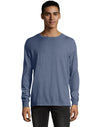 Hanes Mens ComfortWash Garment Dyed Long Sleeve Tee