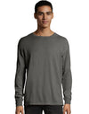 Hanes Mens ComfortWash Garment Dyed Long Sleeve Tee