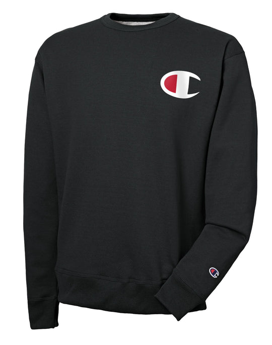 Champion Mens Powerblend Fleece Crew