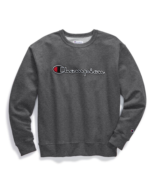 Champion Mens Powerblend Fleece Crew