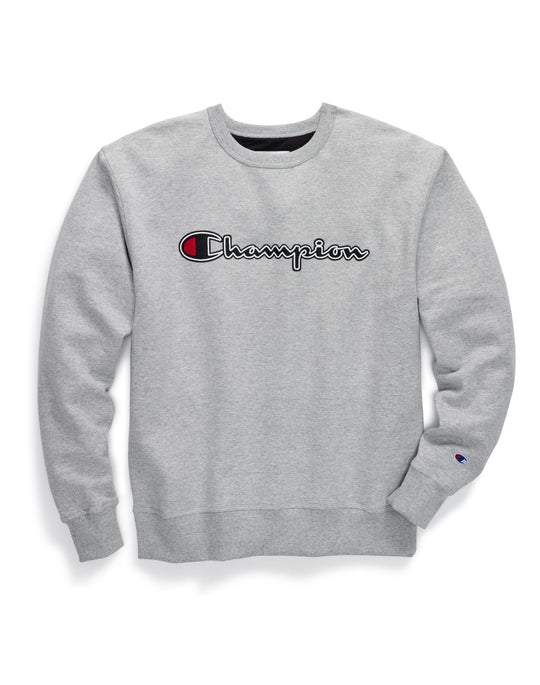 Champion Mens Powerblend Fleece Crew