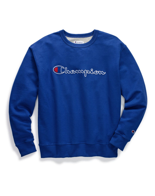 Champion Mens Powerblend Fleece Crew