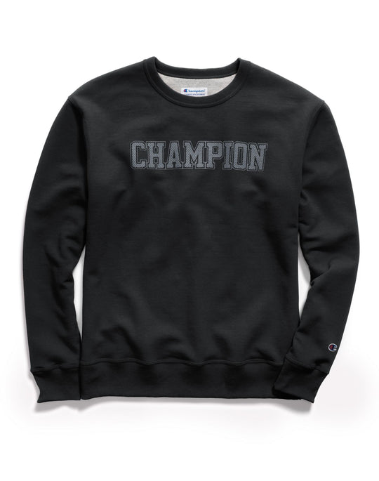 Champion Mens Powerblend Fleece Crew