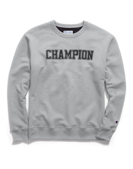 Champion Mens Powerblend Fleece Crew