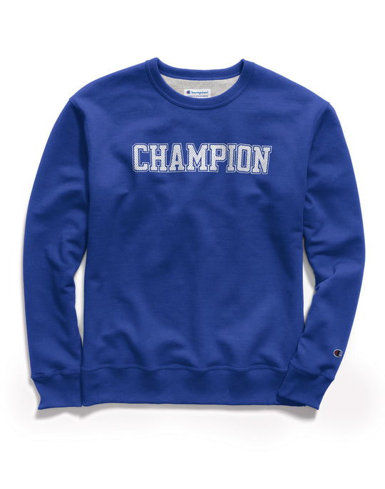 Champion Mens Powerblend Fleece Crew