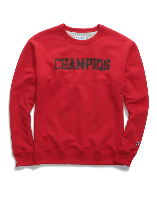 Champion Mens Powerblend Fleece Crew