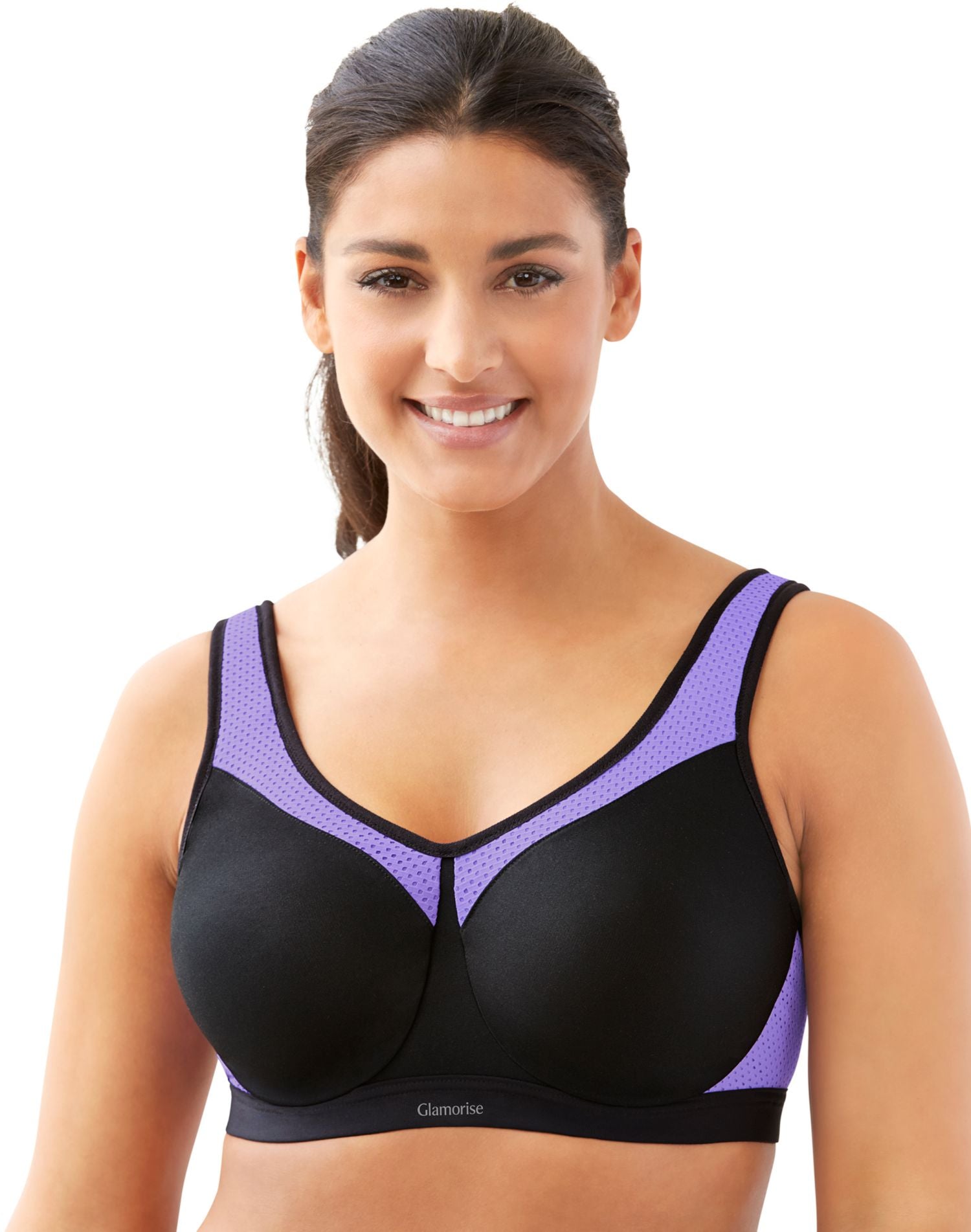 GL9066 Glamorise Womens High Impact Underwire Sports Bra
