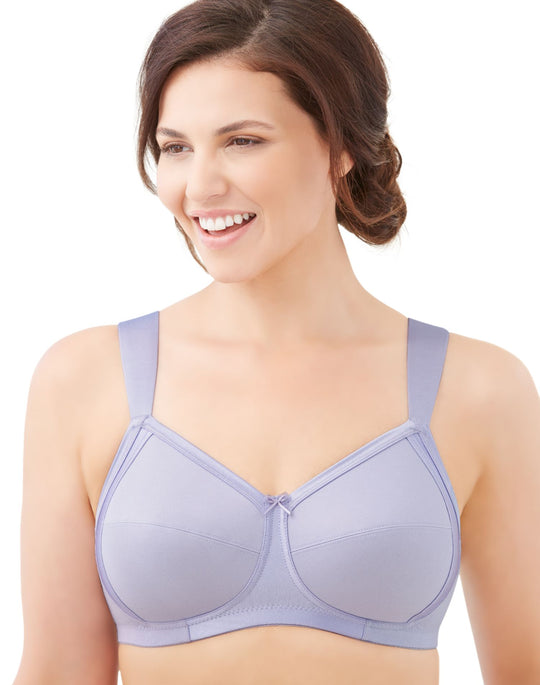 Glamorise Womens Soft Shoulders Everyday Comfort Wirefree Bra