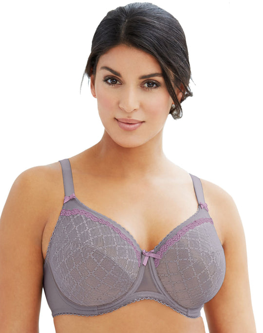 Glamorise Womens Elegance Lace Underwire Bra