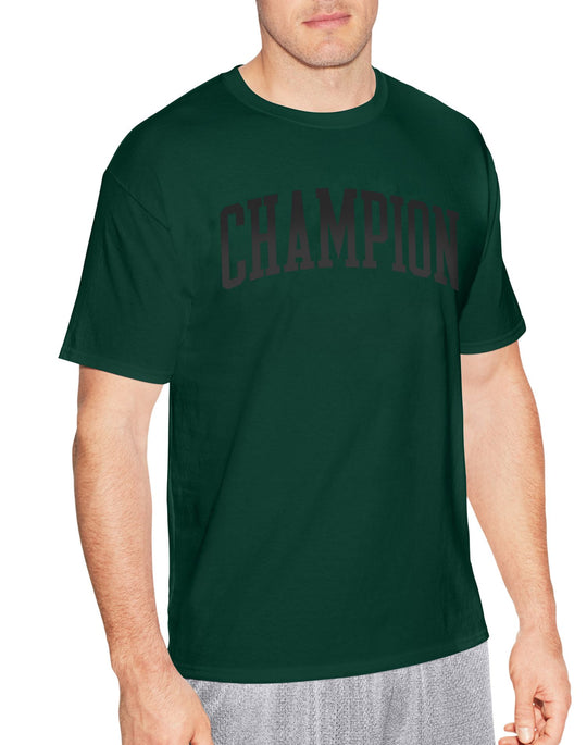 Champion Mens Graphic Short Sleeve Jersey Tee