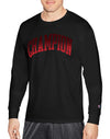 Champion Mens Classic Jersey Long Sleeve Graphic Tee