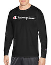 Champion Mens Classic Jersey Long Sleeve Graphic Tee