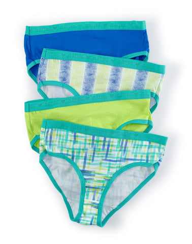 Hanes Girls X-Temp 4-Pack Briefs