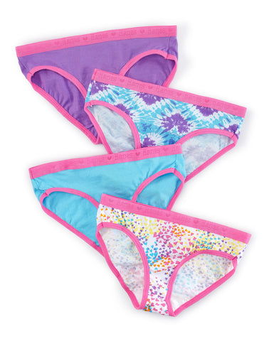 Hanes Girls X-Temp 4-Pack Hipsters