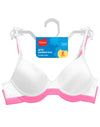 Hanes Girls' Padded Underwire Bra 2-Pack