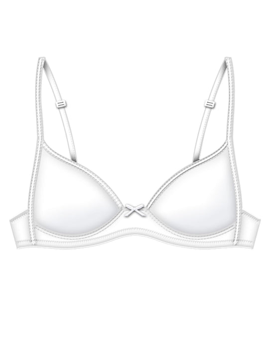 Hanes Girls` Molded Wirefree Bra 2-Pack