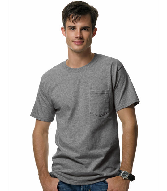 Hanes Beefy-T Adult Pocket T-Shirt