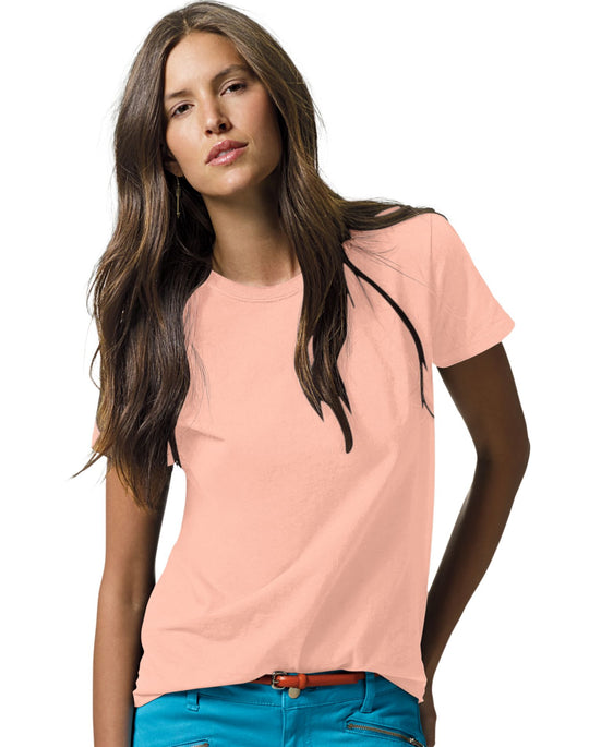 Hanes Women's Relax Fit Jersey Tee 5.2 oz