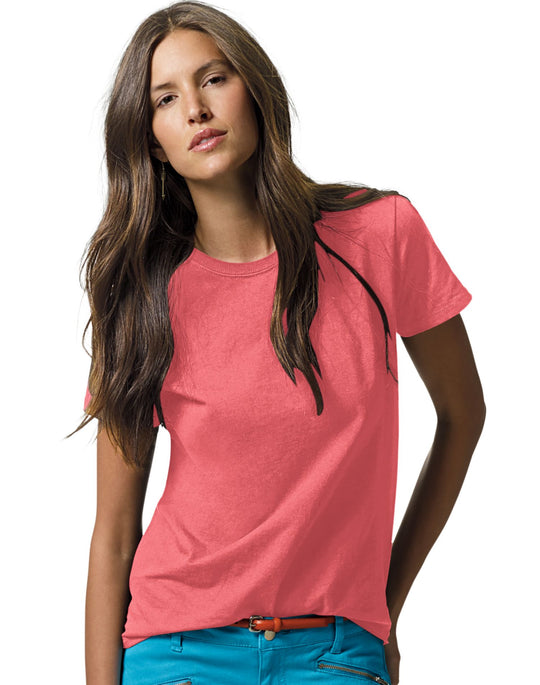 Hanes Women's Relax Fit Jersey Tee 5.2 oz