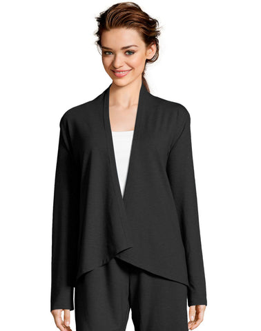 Hanes Womens French Terry Lounge Wrap