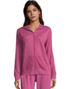 Hanes Womens Heathered French Terry Zip Hoodie