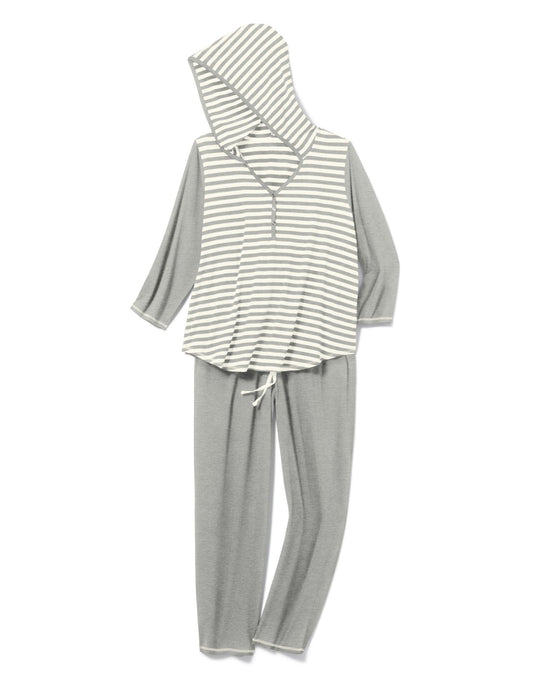 Hanes Womens Striped Lounge PJs