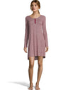 Hanes Womens Cozy Rib Sleepshirt