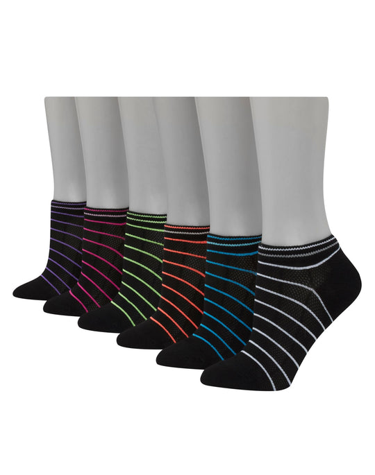 Hanes Womens Invisible Comfort Sport Liner 6-Pack