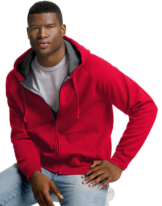 Hanes Men's Nano Sweats Zip Hoodie Sweatshirt