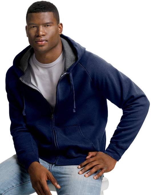 Hanes Men's Nano Sweats Zip Hoodie Sweatshirt