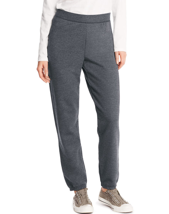 Hanes Women`s ComfortSoft EcoSmart Cinch Leg Sweatpants