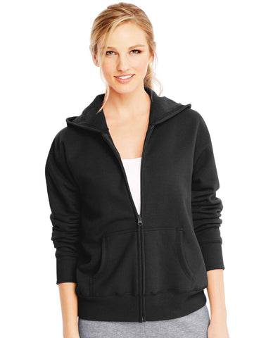 Hanes Women`s ComfortSoft EcoSmart Full-Zip Hoodie Sweatshirt