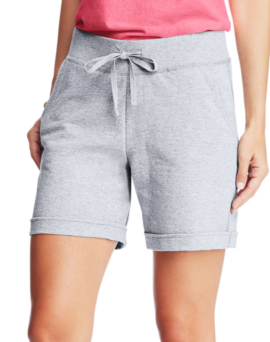 Hanes X-Temp Women`s French Terry Pocket Short