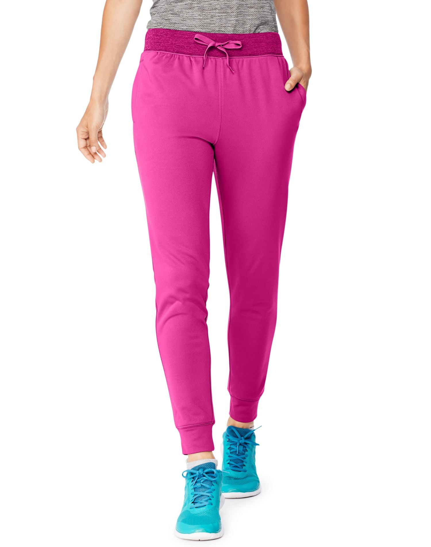 O4875 - Hanes Womens Sport™ Performance Fleece Jogger Pants With